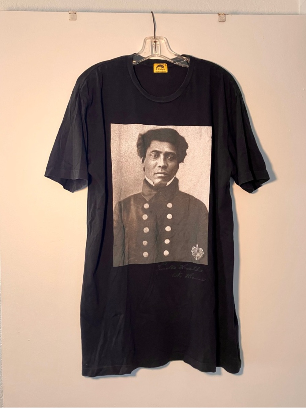 Kealopiko Timoteo Haalilio 100% Organic Cotton T-Shirt; Some Cracks in Graphic